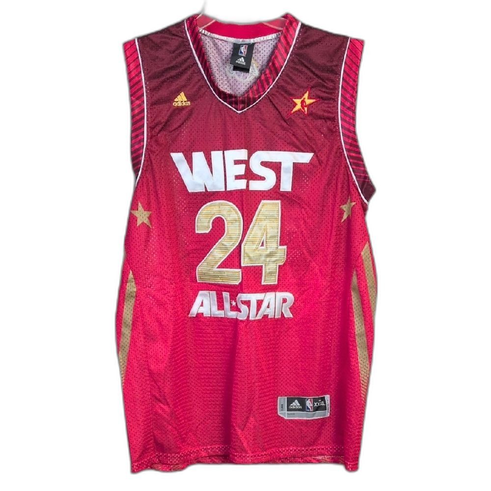 Adidas Kobe Bryant 24 NBA West All-Star Jersey Lakers XXXL +2 Length